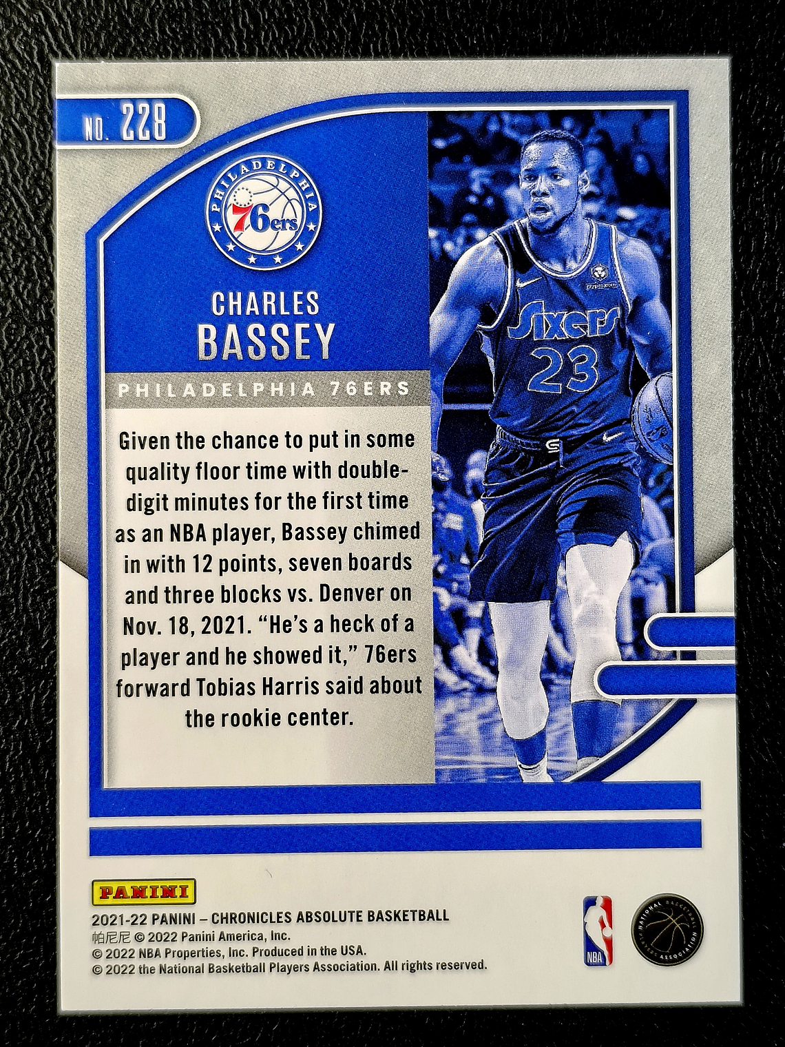 Charles Bassey /Absolute 2