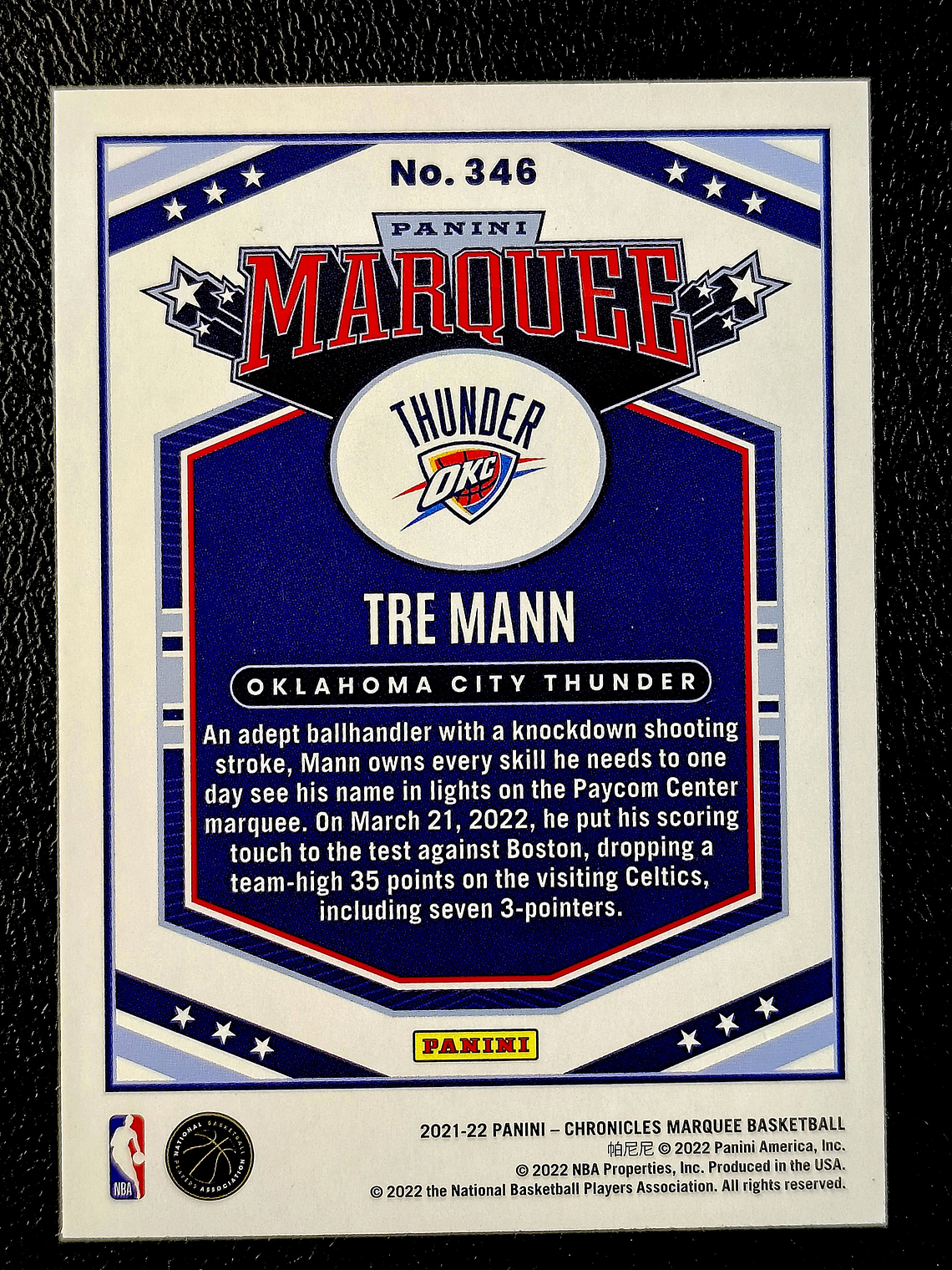 Tre Mann/Marquee 2