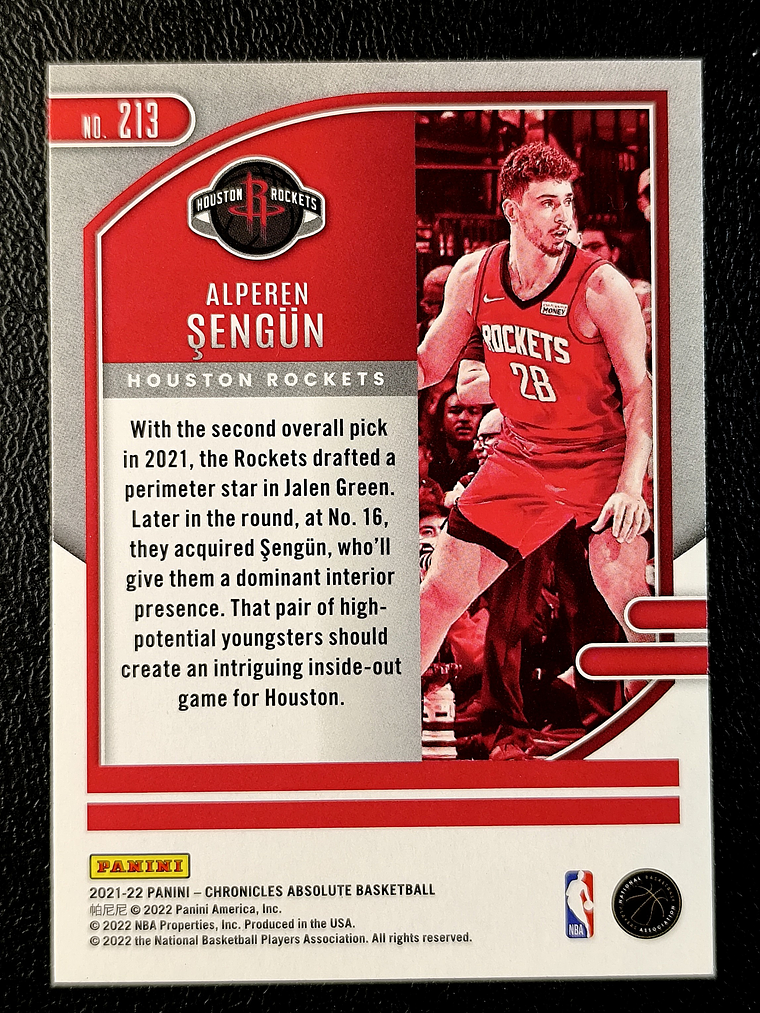 Alperen Sengun/Absolute 2