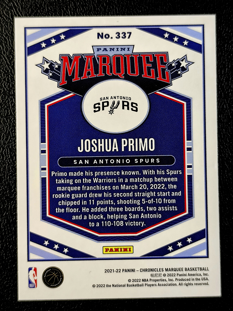 Joshua Primo/Marquee 2