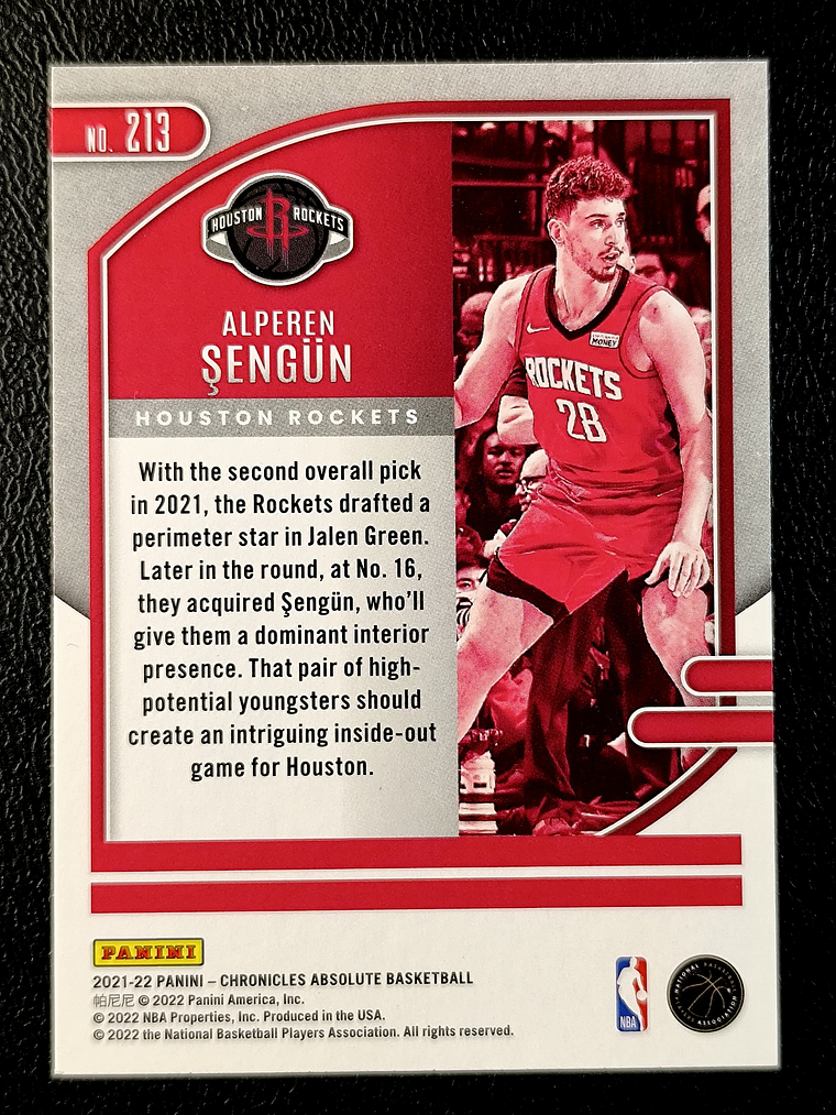 Alperen Sengun/Absolute 2