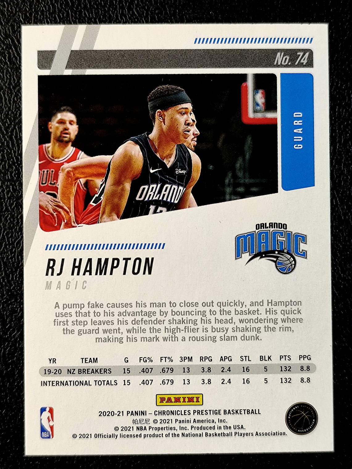 RJ Hampton RC/Prestige 2