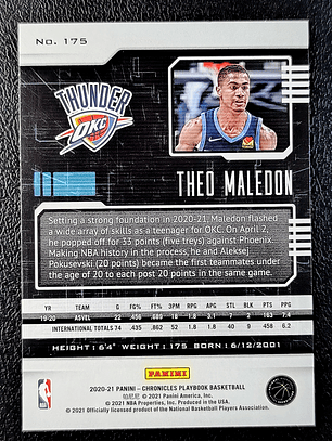 Theo Maledon/Playbook