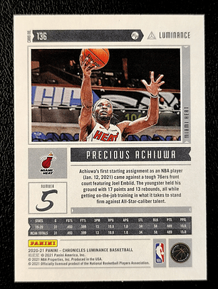 Precious Achiuwa/Luminance