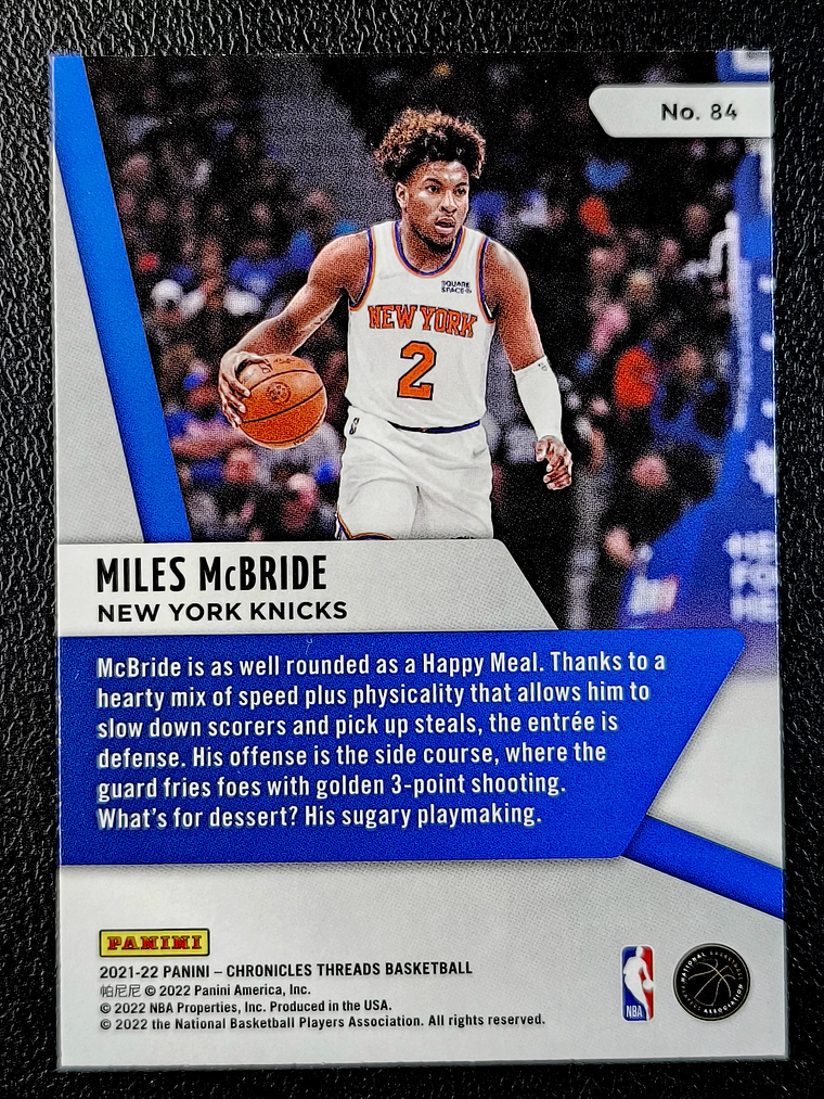 Miles McBride RC/Threads 2