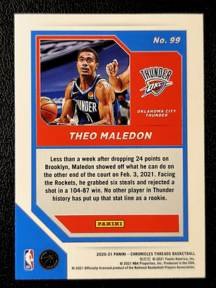 Theo Maledon RC/Threads