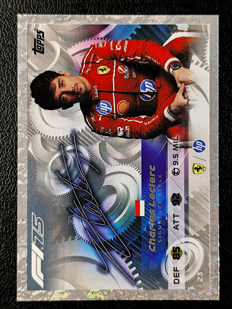 Charles Leclerc /Signature Style	 1