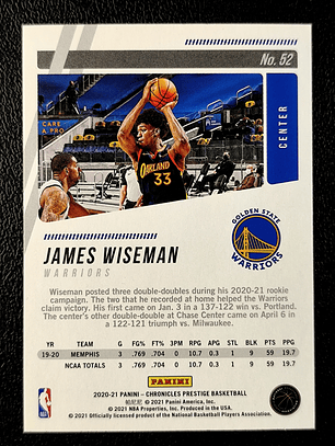 James Wiseman/Prestige