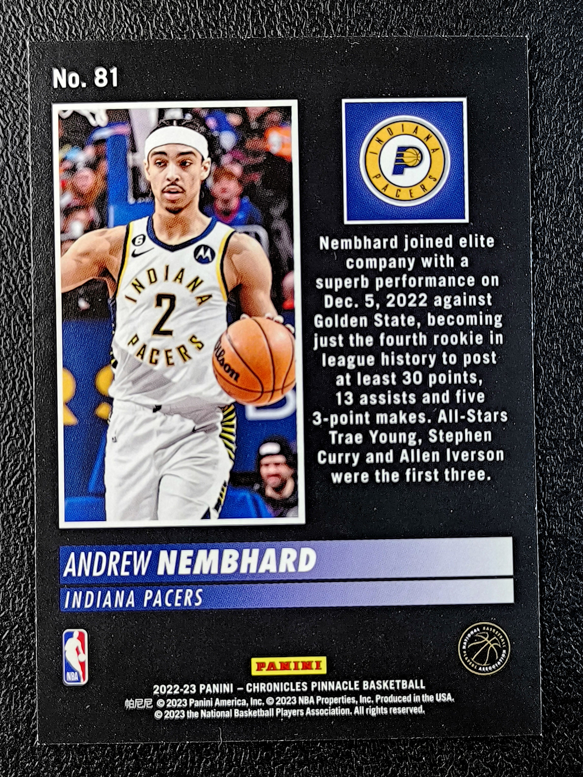 Andrew Nembhard/Pinnacle 2