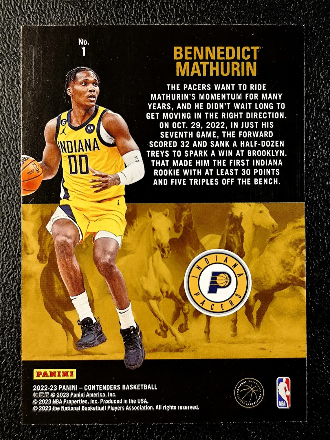 Bennedict Mathurin 2