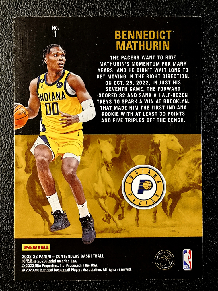 Bennedict Mathurin 2