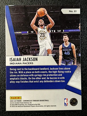 Isaiah Jackson /Threads