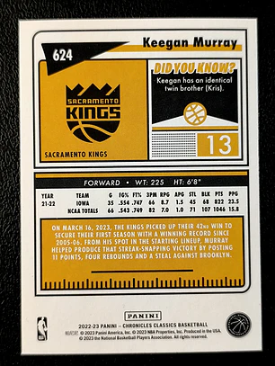 Keegan Murray/Classics