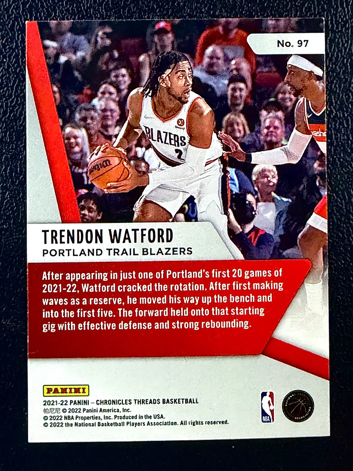 Trendon Watford RC/Threads 2