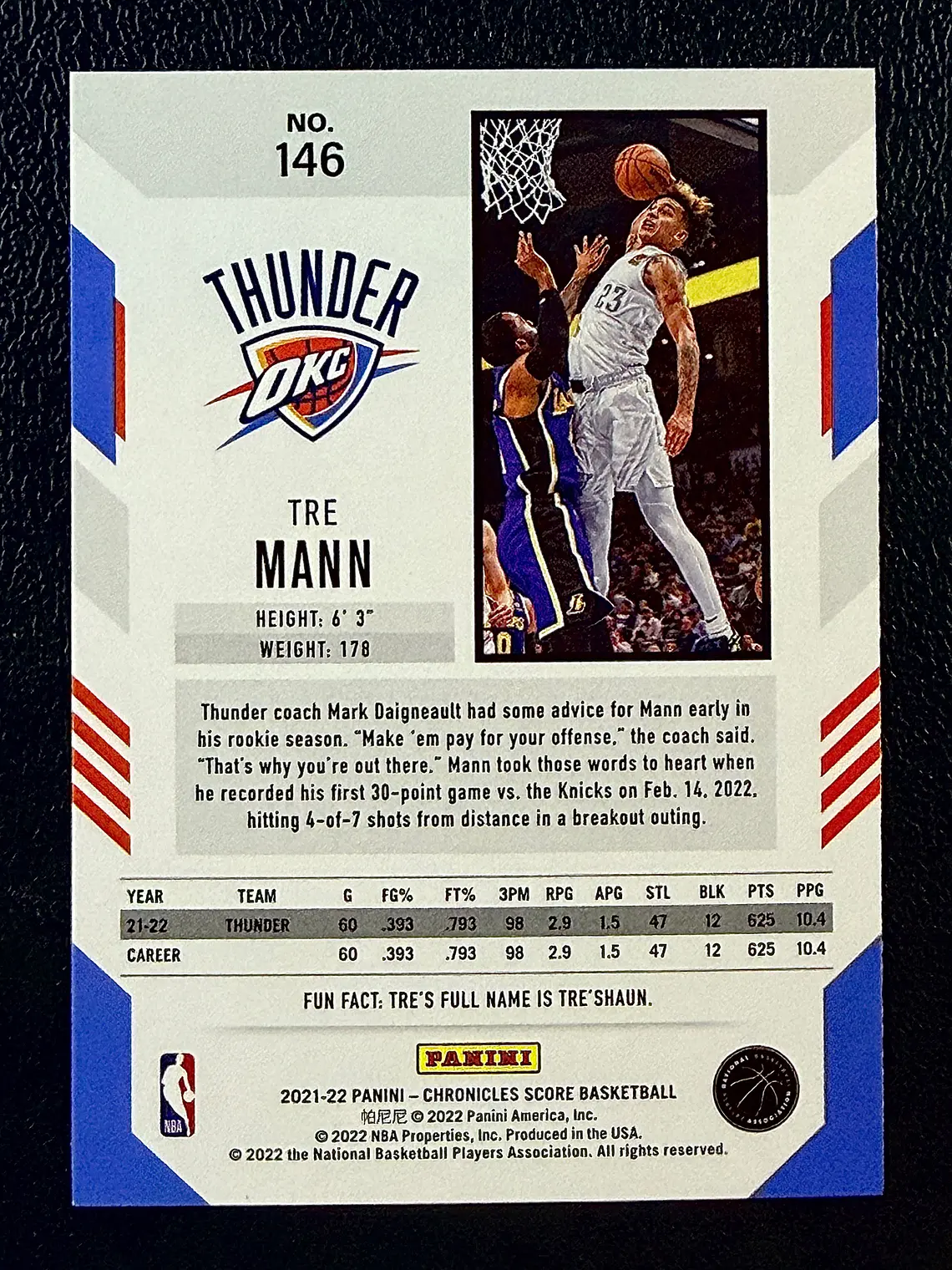 Tre Mann/Score 2