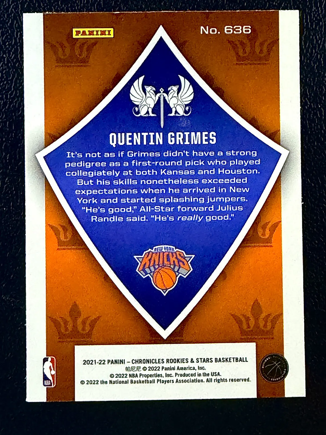 Quentin Grimes/Crusade 2