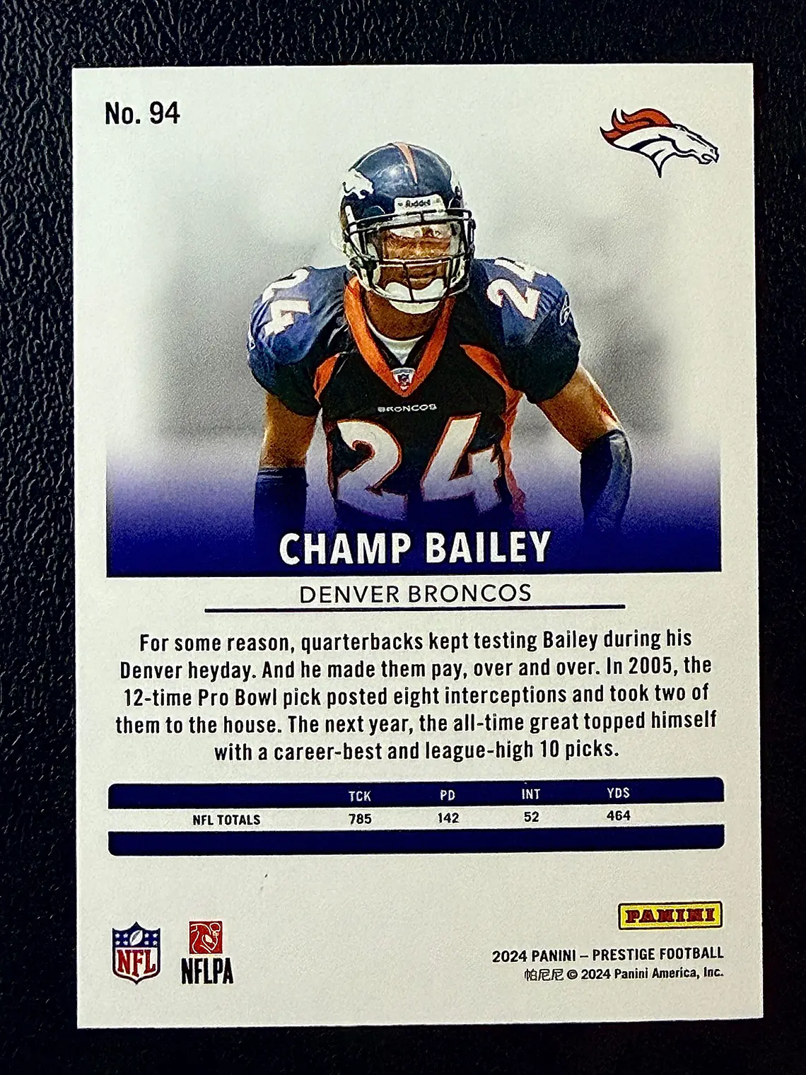 Champ Bailey /999 2