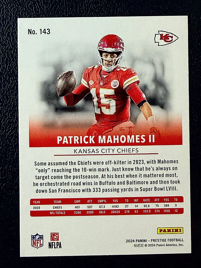 Patrick Mahomes II 2