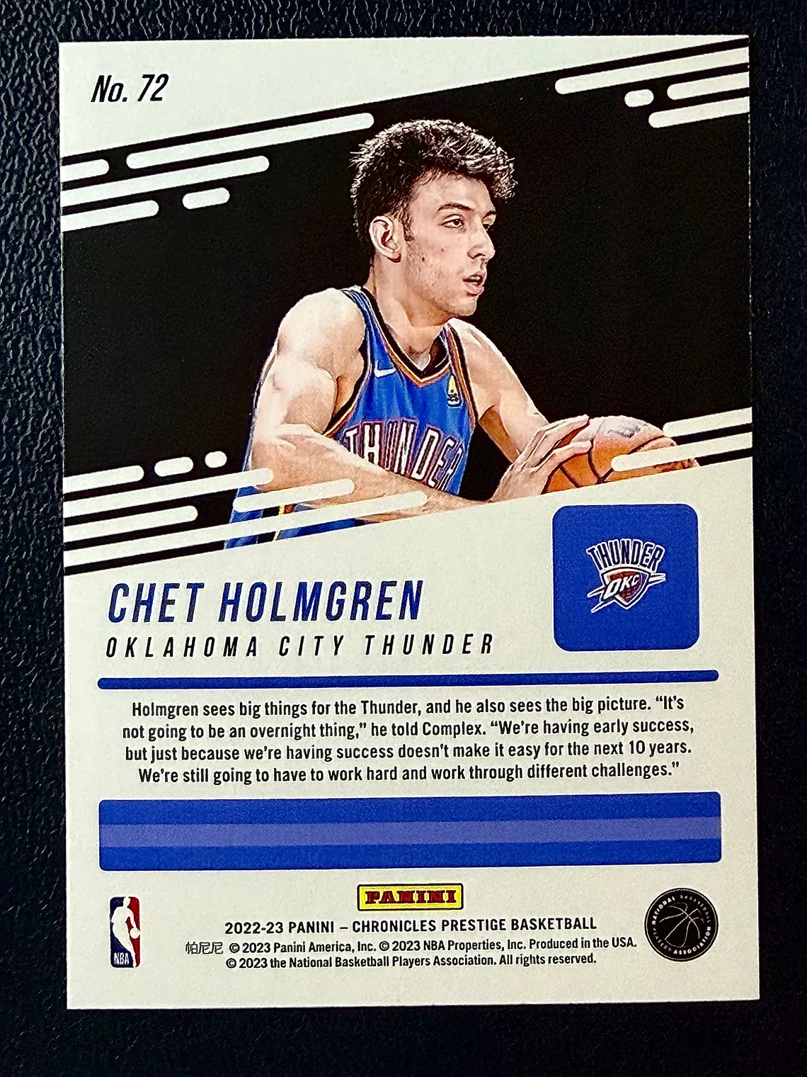 Chet Holmgren/Prestige 2