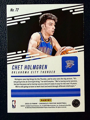 Chet Holmgren/Prestige