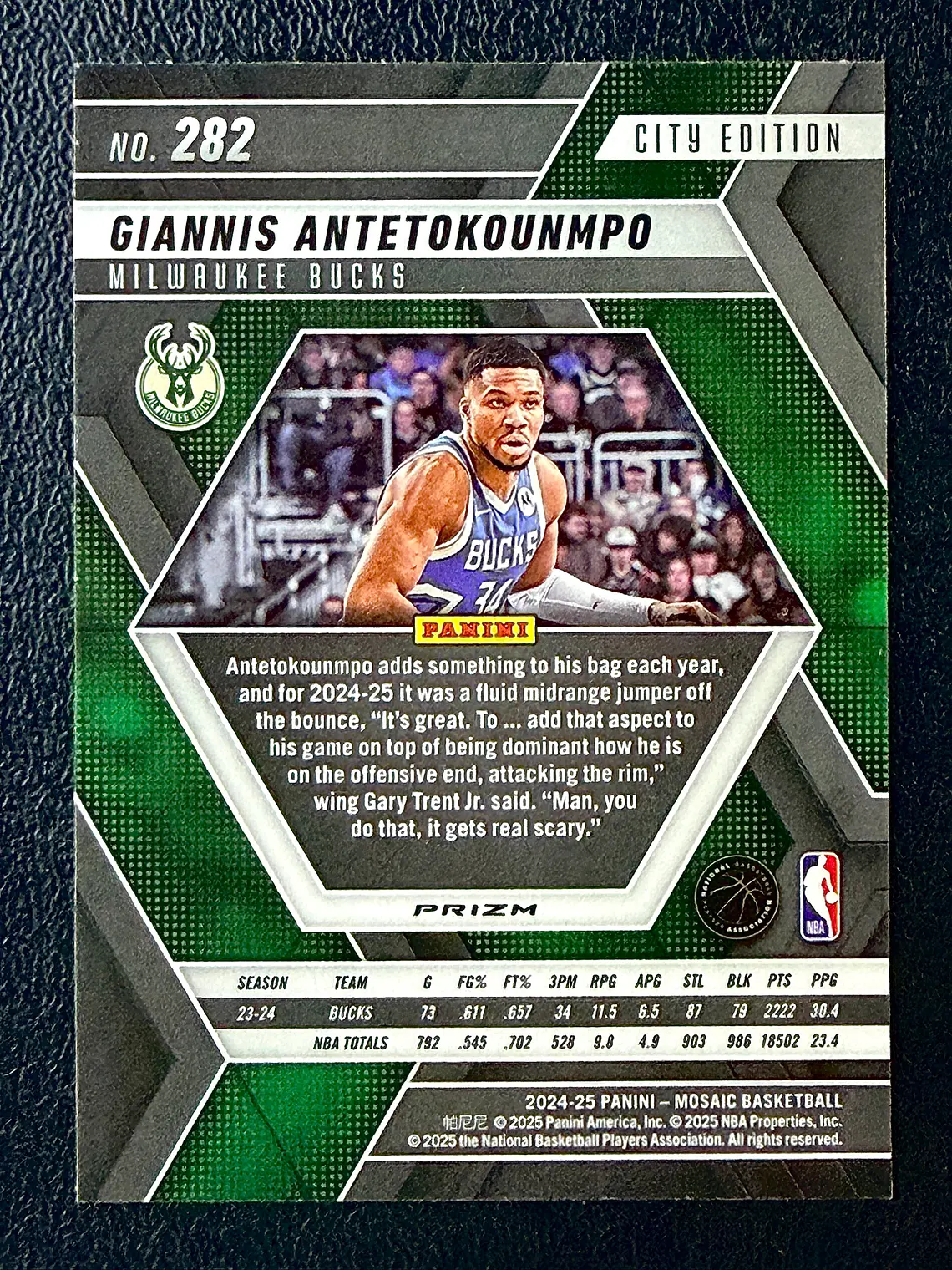 Giannis Antetokounmpo/City Edition 2