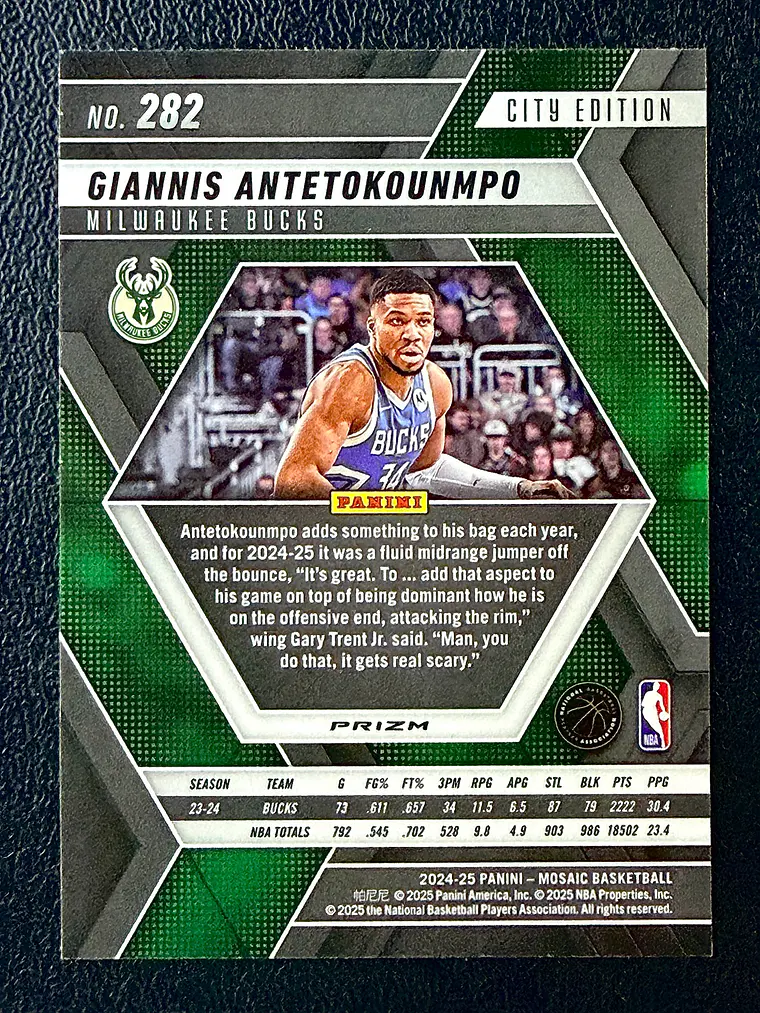 Giannis Antetokounmpo/City Edition 2