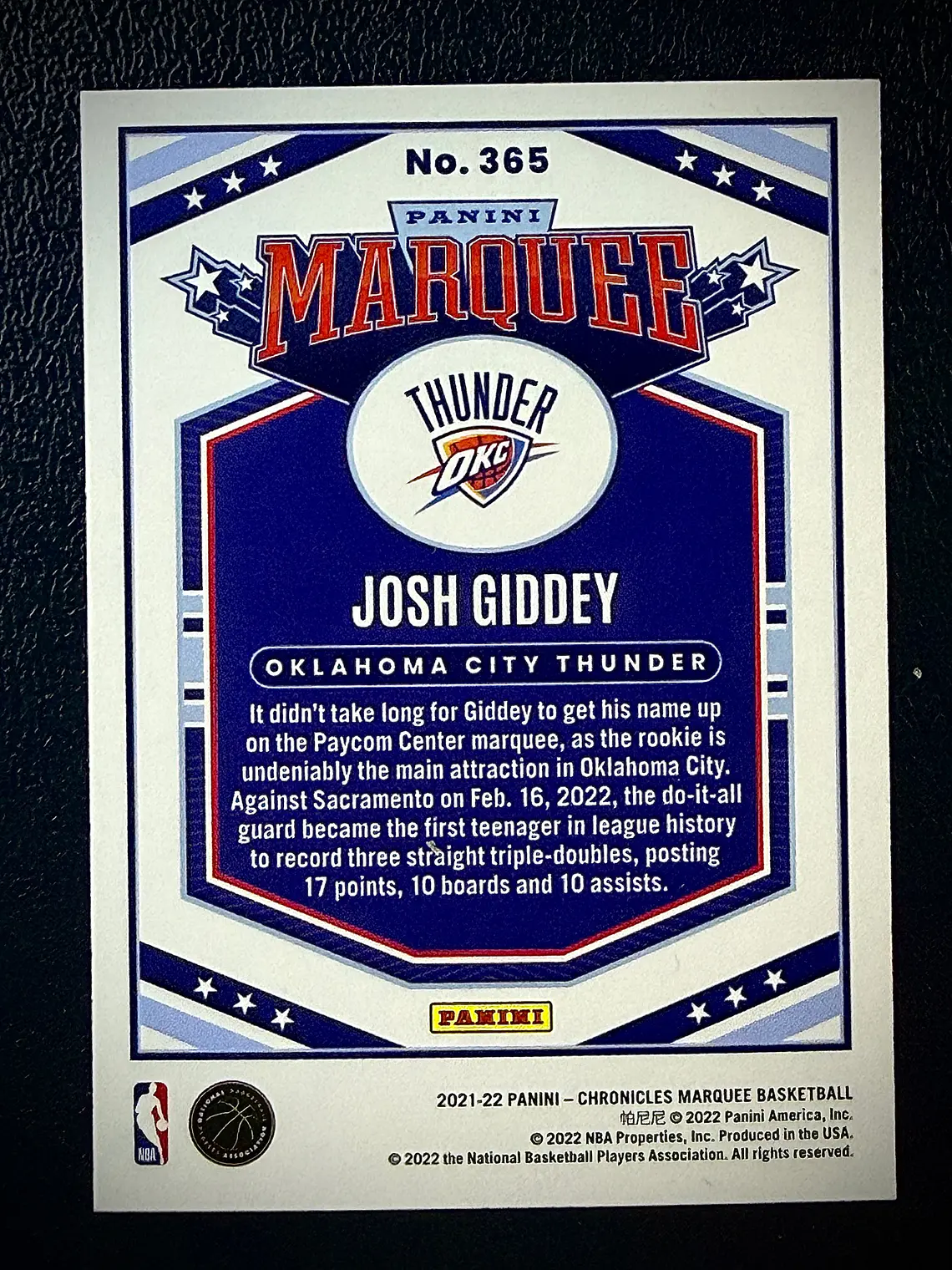 Josh Giddey/Marquee 2