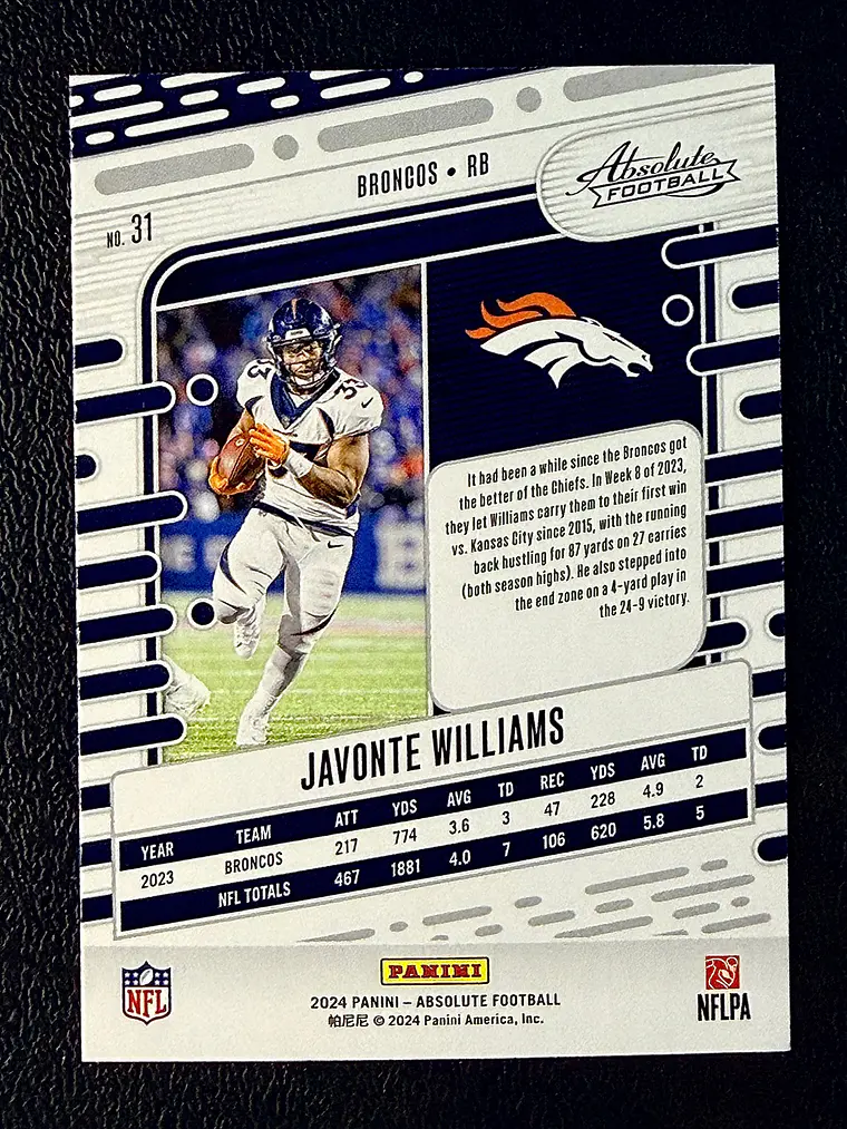 Javonte Williams 2