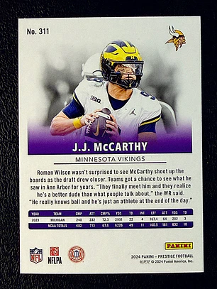 JJ McCarthy