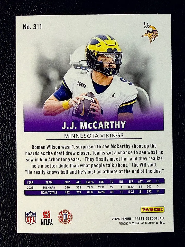JJ McCarthy 2