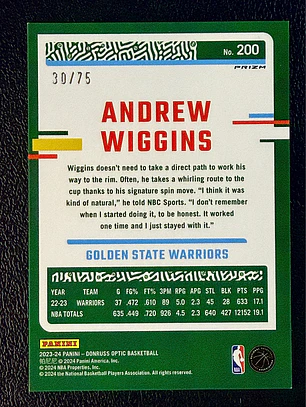 Andrew Wiggins /75