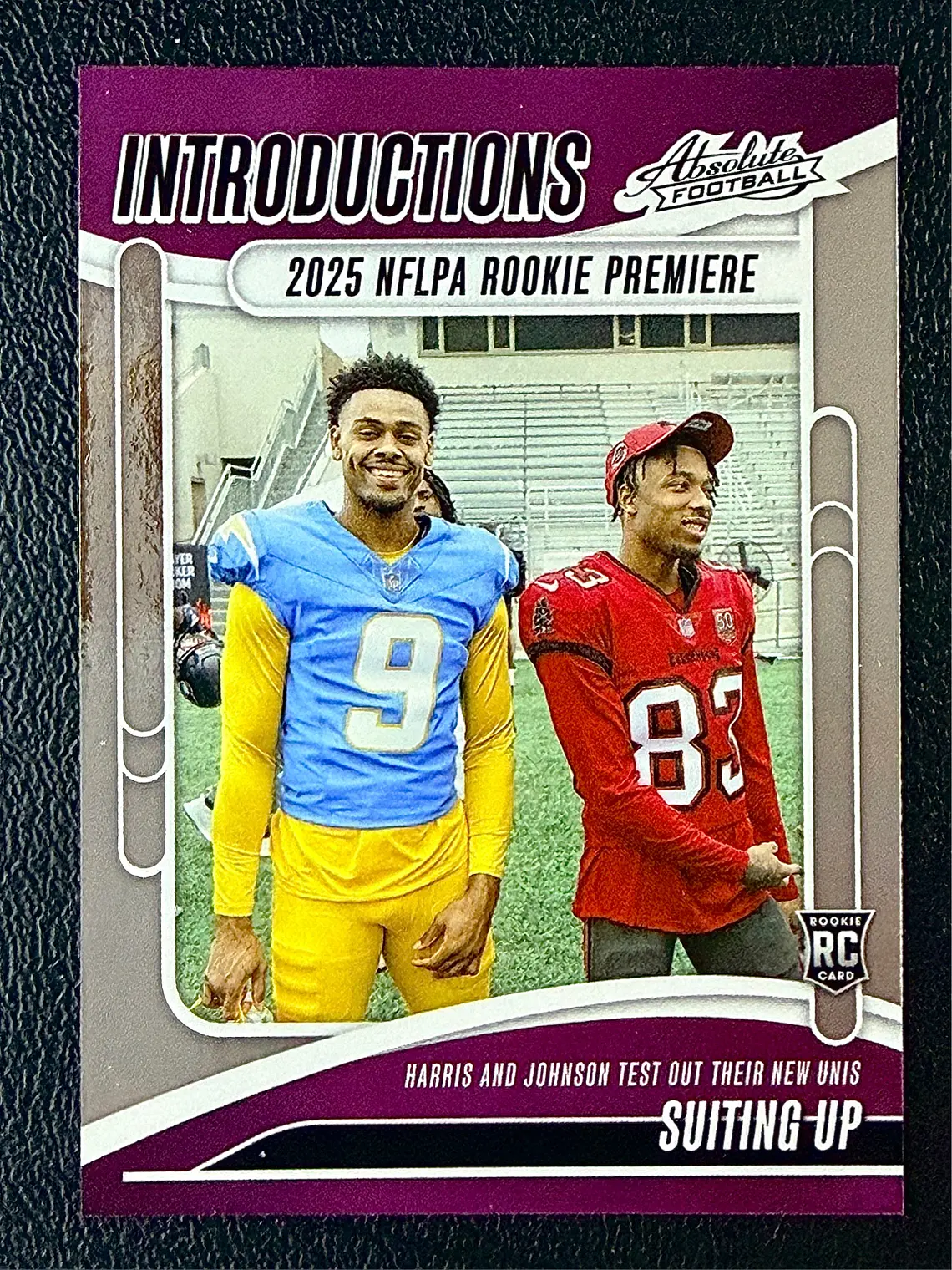  Tez Johnson, Tre Harris, Suiting Up 1