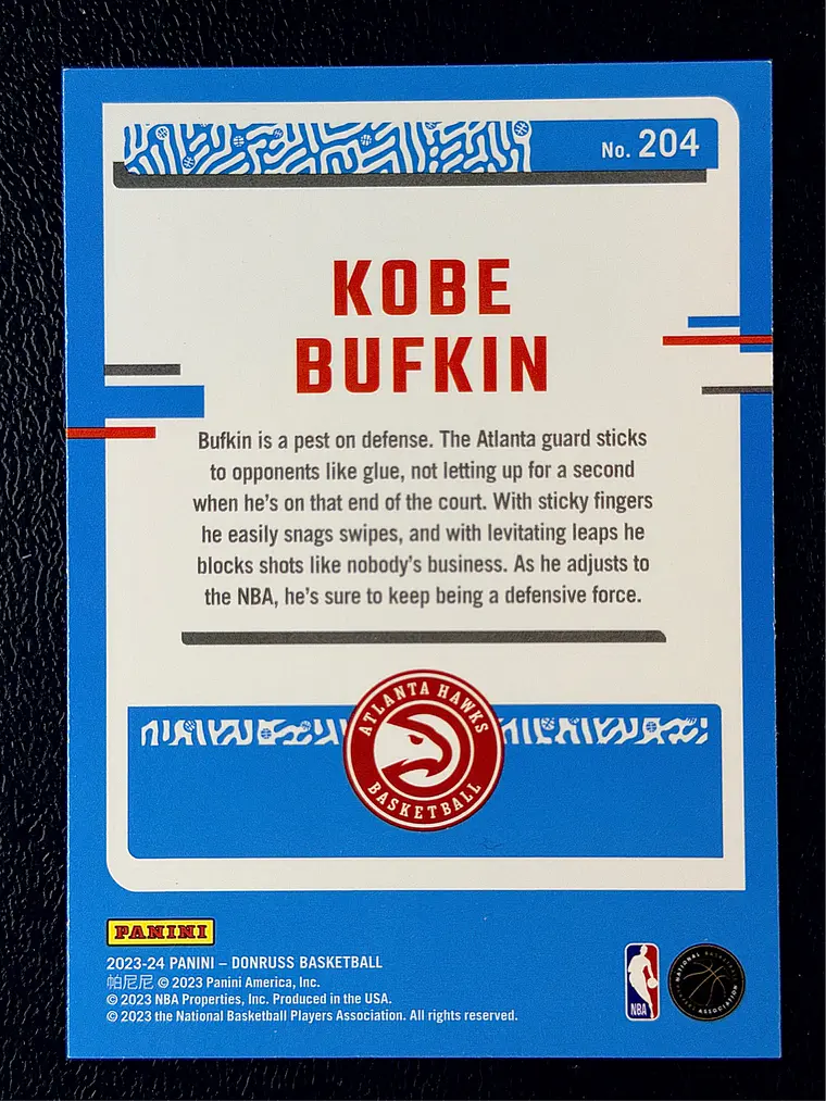 Kobe Bufkin 2