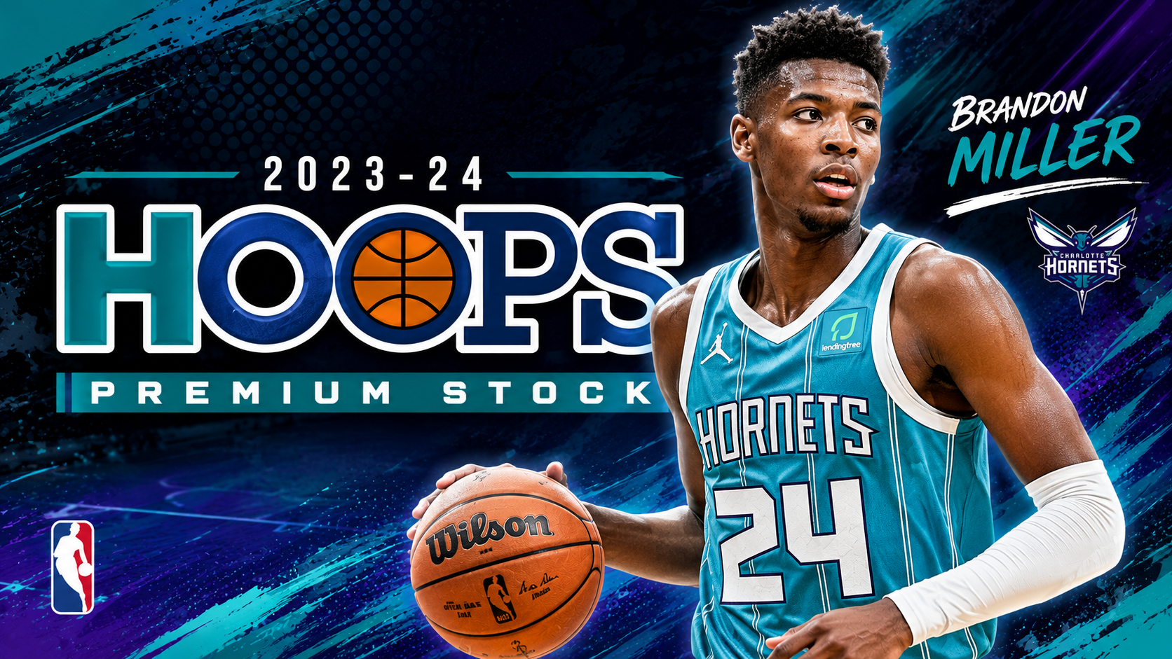 2023-24 Hoops Premium Stock Basketball
