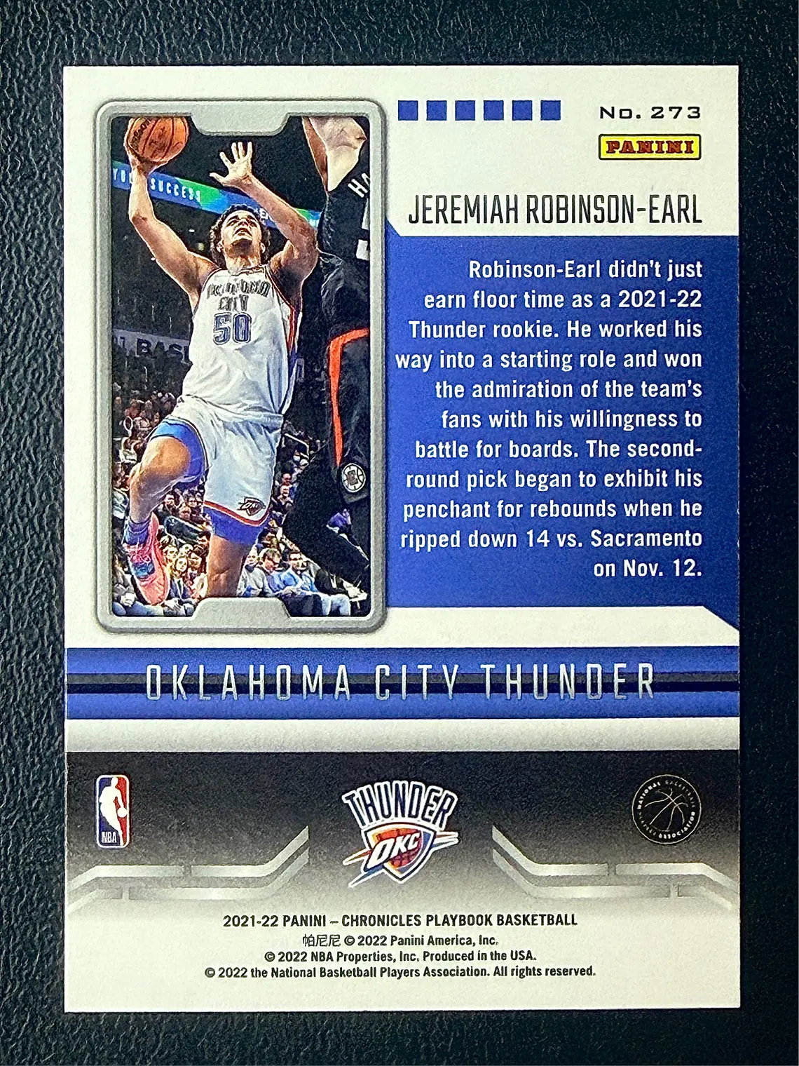 Jeremiah Robinson-Earl/Playbook 2