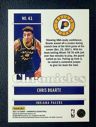  Chris Duarte 