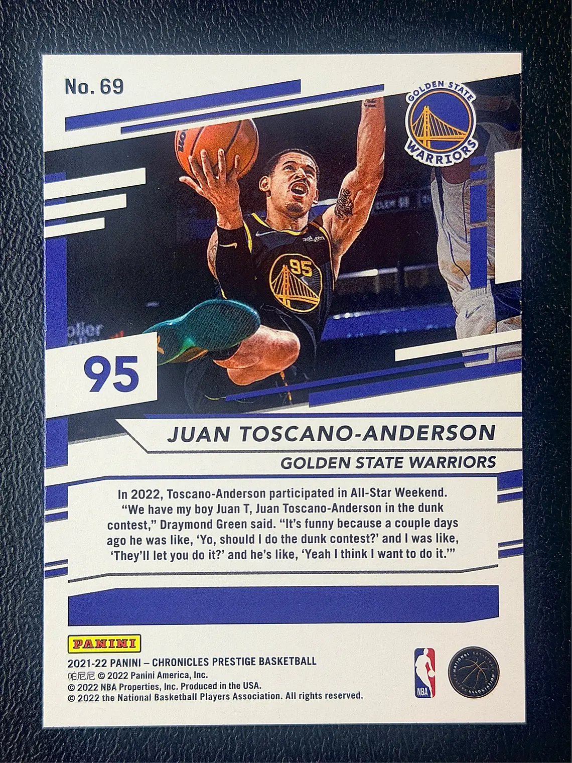 Juan Toscano-Anderson RC/Prestige 2
