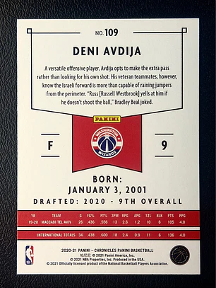 Deni Avdija/Panini