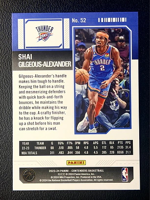Shai Gilgeous-Alexander