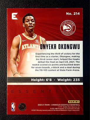 Onyeka Okongwu/Essentials