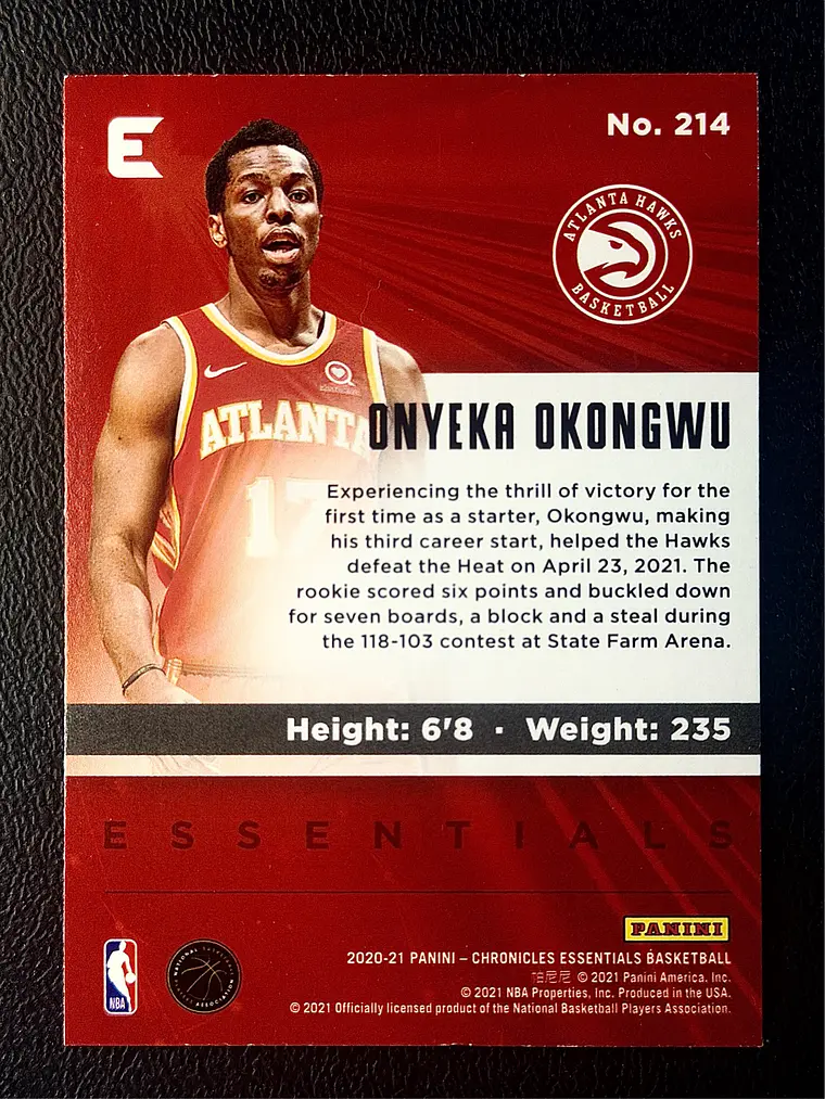 Onyeka Okongwu/Essentials 2