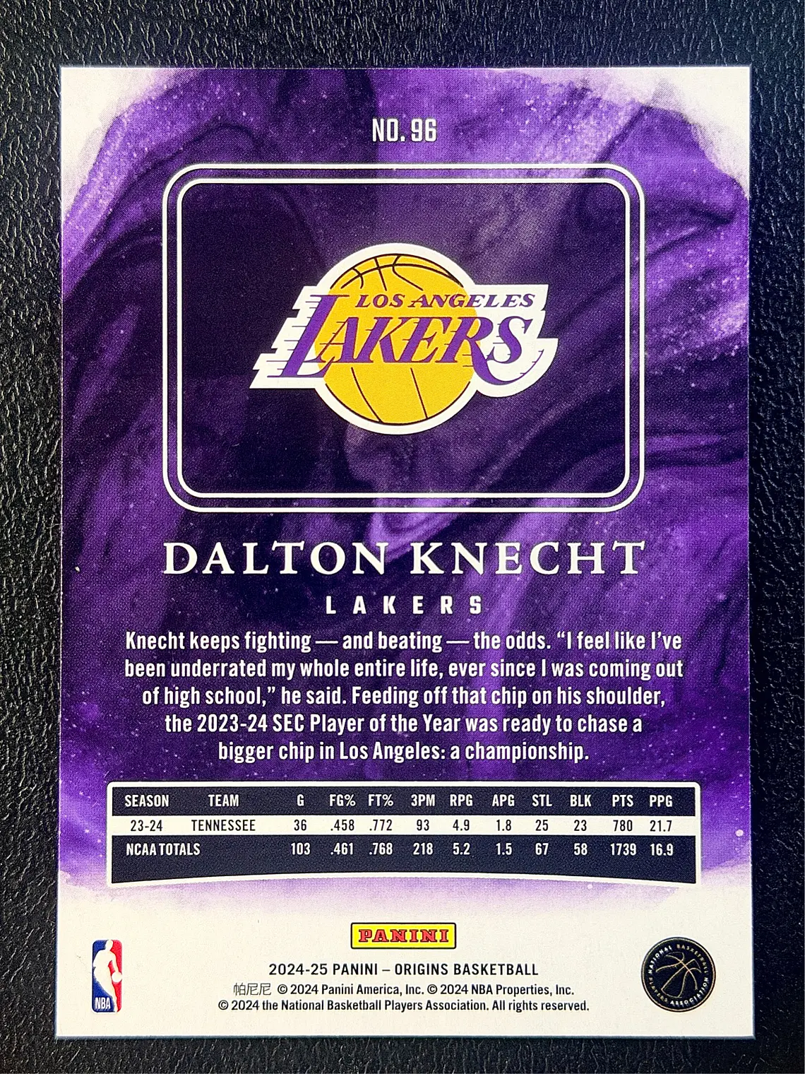 Dalton Knecht  2