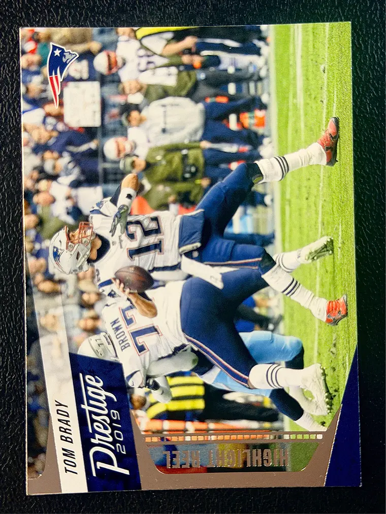 2019 Prestige Highlight Reel #12 Tom Brady 1