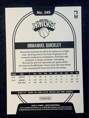 Immanuel Quickley 