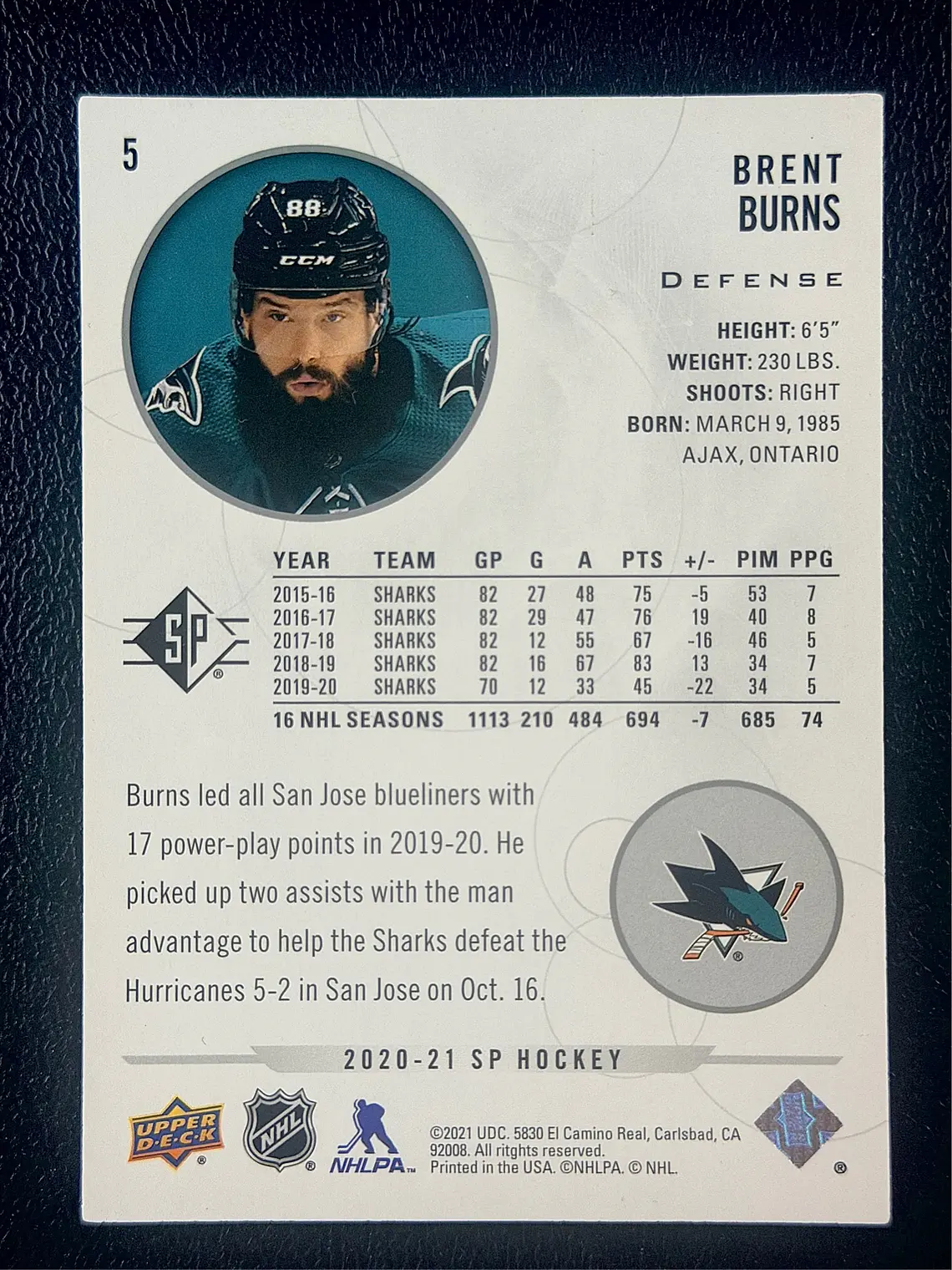 Brent Burns 2