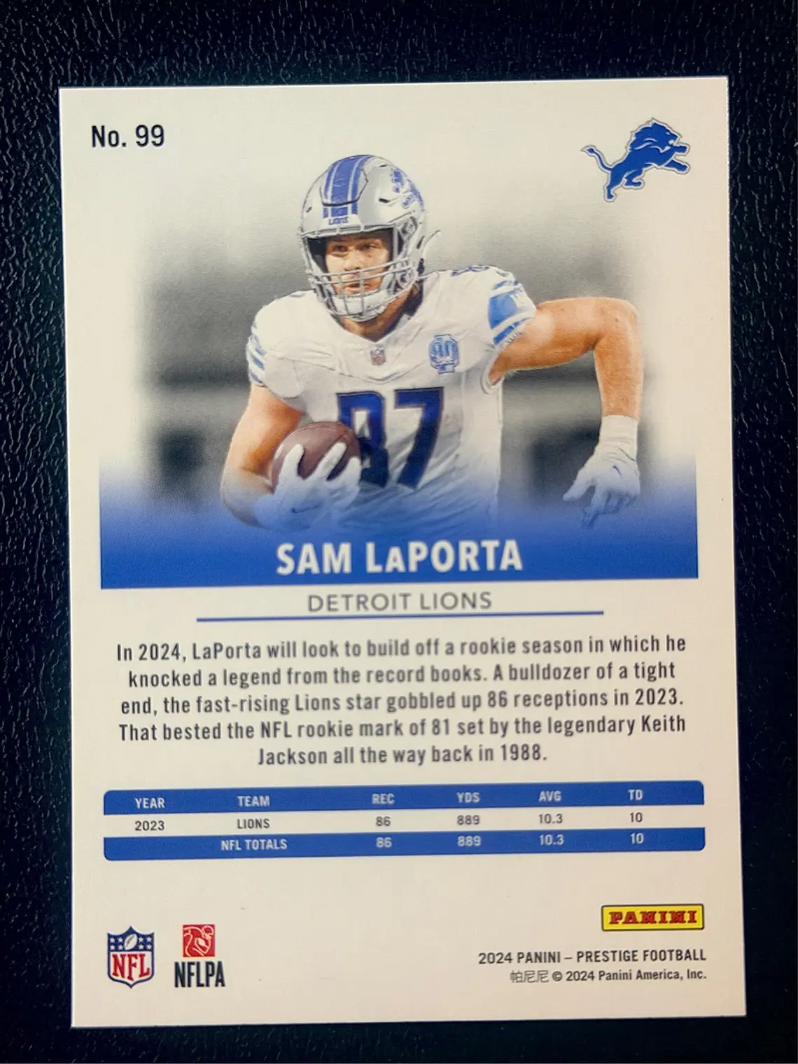 Sam LaPorta 2