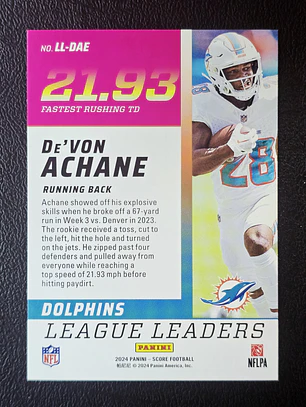 De'Von Achane