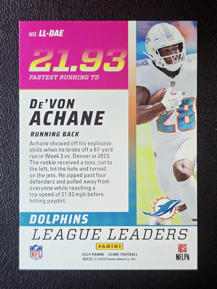 De'Von Achane 2