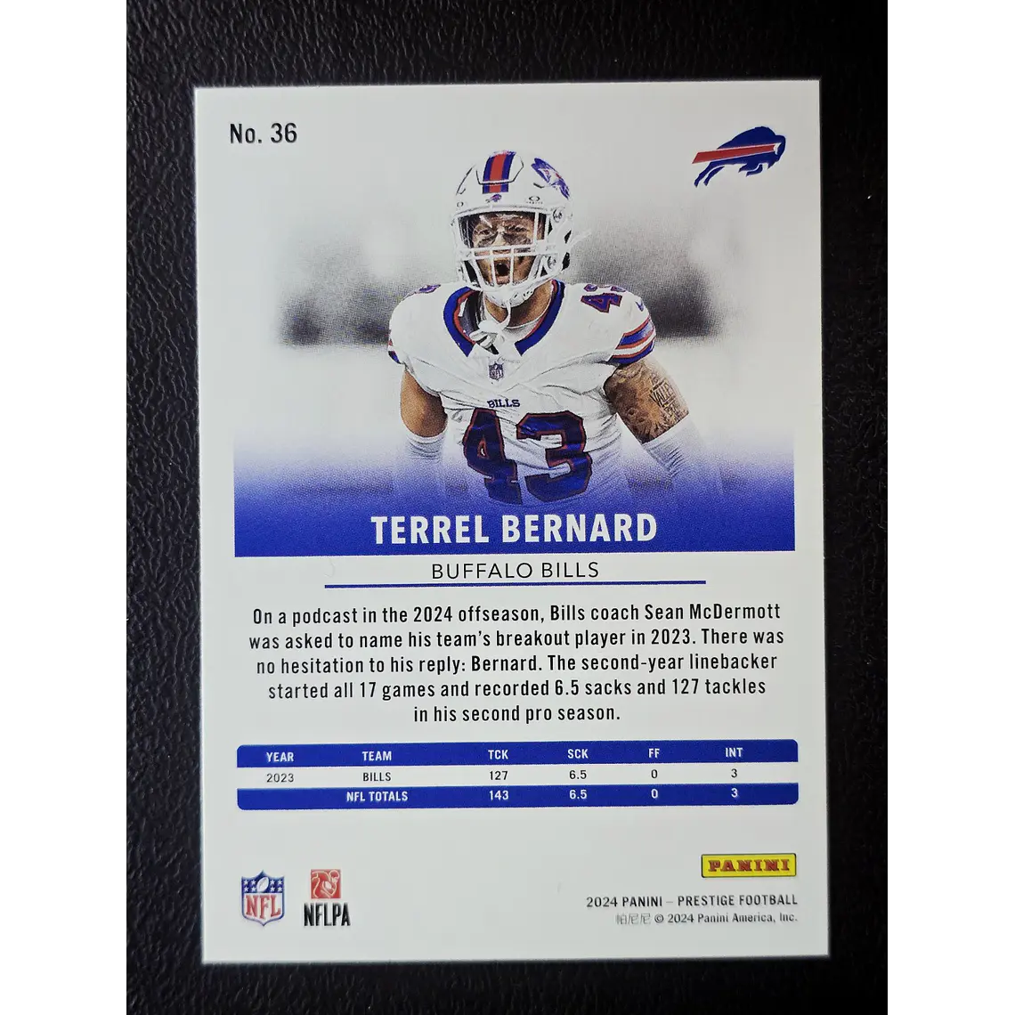 Terrel Bernard 2