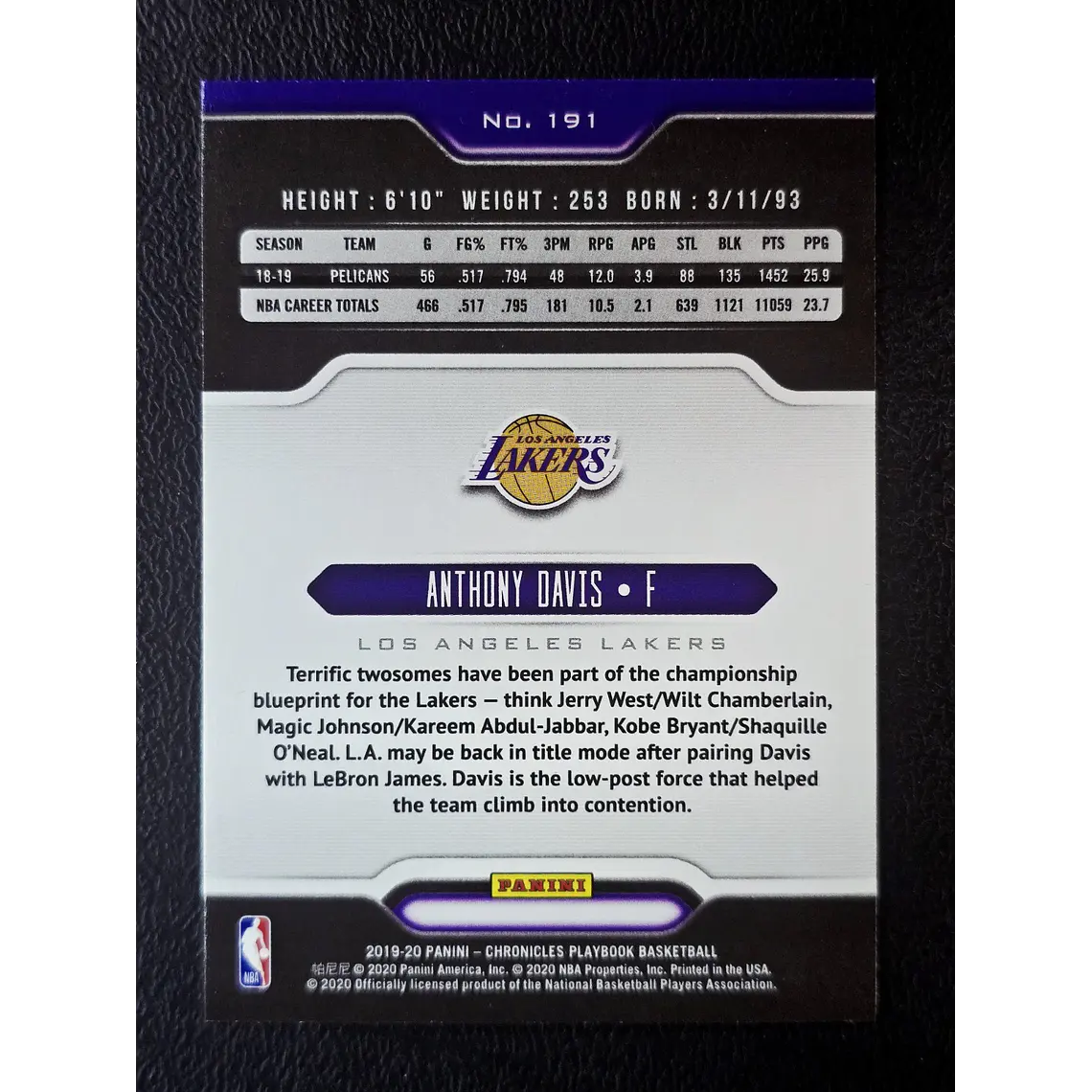 Anthony Davis/Playbook 2